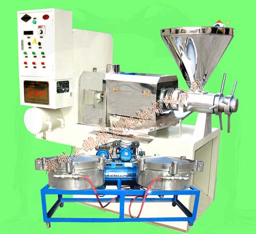 影響菜籽榨油設(shè)備出油率的原因有哪些?(圖1) 菜籽榨油設(shè)備的工作過程